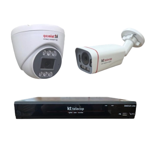 KT CCTV 녹화기 500만 DVR KT-5MP16L 카메라 14대 렌탈 상품 이미지