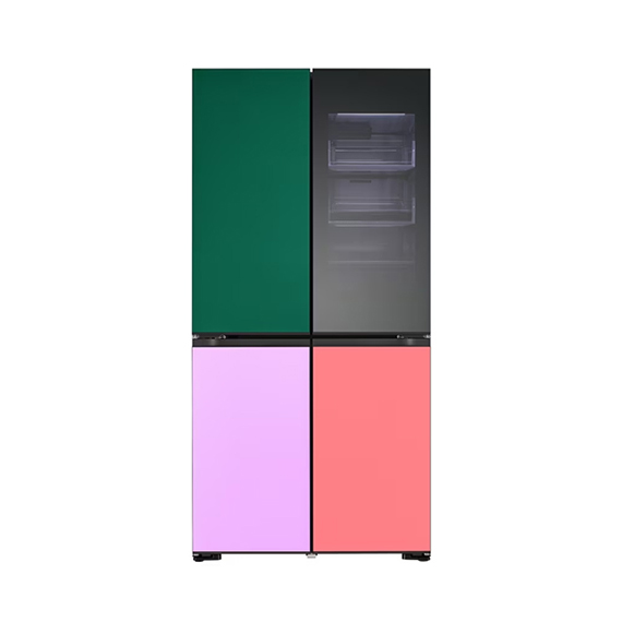 LG DIOS 오브제컬렉션 프리스탠딩 무드업(노크온) 4도어 냉장고 829L (M874GNN3A1) 방문관리 렌탈 상품 이미지