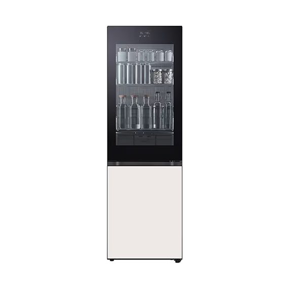 LG 냉장고 오브제컬렉션 노크온 344L 베이지 (Q343GIB183) 방문관리 렌탈 상품 이미지