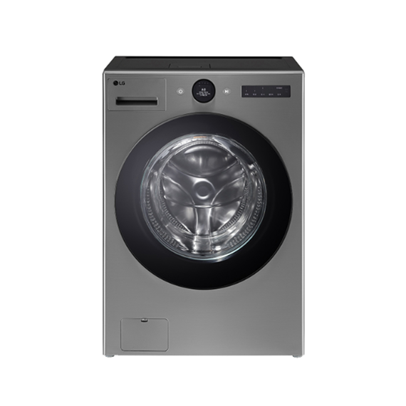 LG 트롬 오브제컬렉션 워시콤보 25kg세탁 15kg건조 모던스테인리스 (FH25VA) 렌탈 상품 이미지