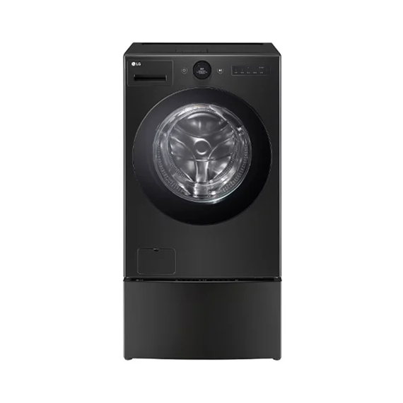LG 트롬 오브제컬렉션 워시콤보 세탁건조 미니워시 스페이스블랙 (FH25KAX) 렌탈 상품 이미지
