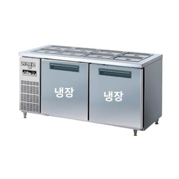 라셀르 직냉식 반찬테이블 냉장고 416L (LMBD-1520R) 렌탈 상품 이미지