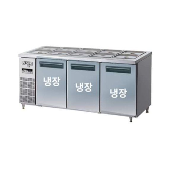 라셀르 직냉식 반찬테이블 냉장고 522L (LMBD-1830R) 렌탈 상품 이미지