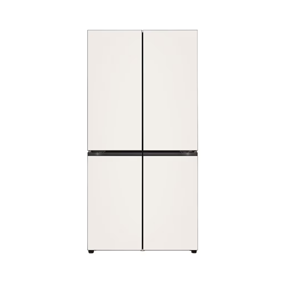 LG 디오스 오브제컬렉션 매직스페이스 원매직 글라스 냉장고 (H875GBB111) 베이지 방문관리 렌탈 상품 이미지