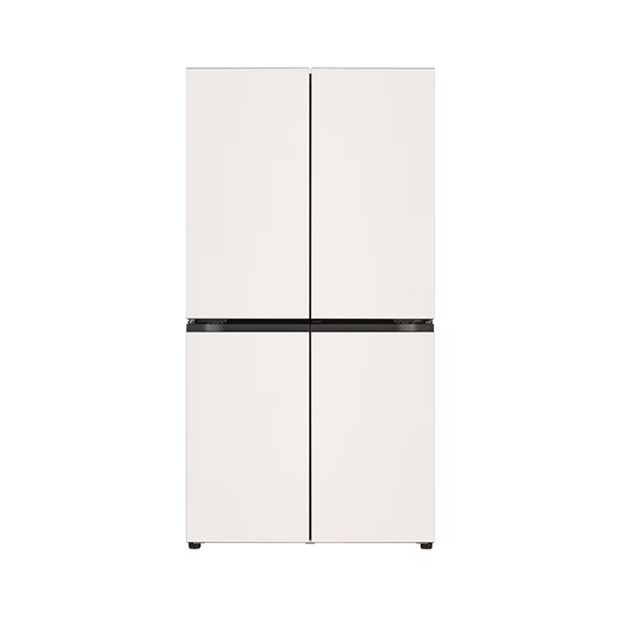 LG STEM 오브제컬렉션 베이직 원매직 냉장고 (T875MEE141) (베이지) (상냉장 하냉동) 렌탈 상품 이미지