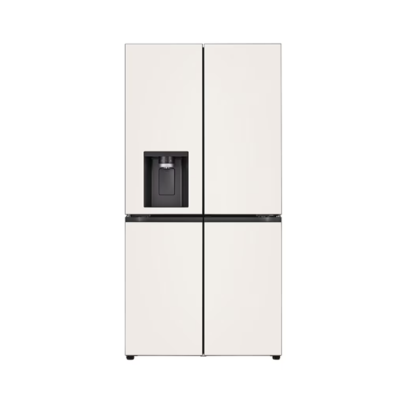 LG 오브제컬렉션 얼음정수기냉장고 상냉장(염가형) (메탈) 베이지(상-하) (J825GBB142) 방문관리 렌탈 상품 이미지