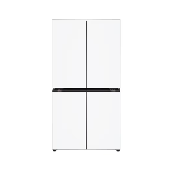 LG 디오스 오브제컬렉션 STEM 베이직 냉장고 T시리즈 화이트(상-하) (T875MHH042) 방문관리 렌탈 상품 이미지