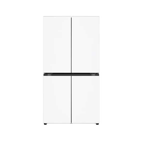 LG 디오스 오브제컬렉션 STEM 베이직 냉장고 T시리즈 화이트(상-하) (T875MHH141) 방문관리 렌탈 상품 이미지