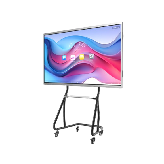 하이크비전 4K UHD 스마트칠판 65인치 (DS-D5C65RB/A_FS-35S) 이동형 브라켓 포함 렌탈 상품 이미지
