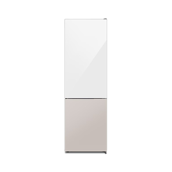 하이얼 글램글라스 스마트 콤비 냉장고 2도어 244L 화이트 베이지 (HRP255MDWE) 렌탈 상품 이미지