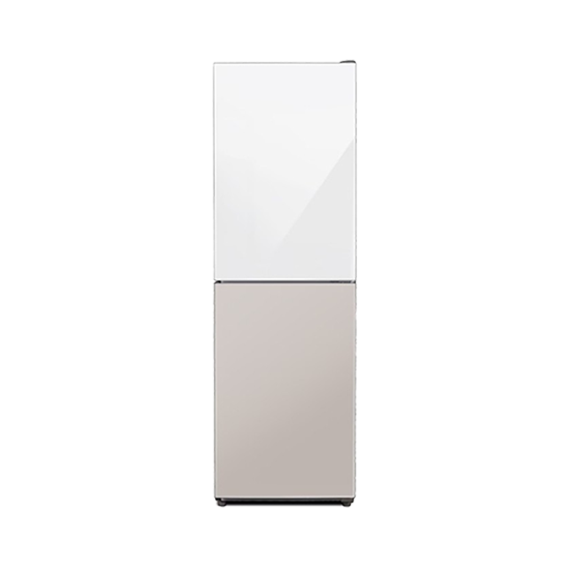 하이얼 글램글라스 스마트 콤비 냉장고 2도어 248L 화이트 베이지 (HRP257MDWE) 렌탈 상품 이미지