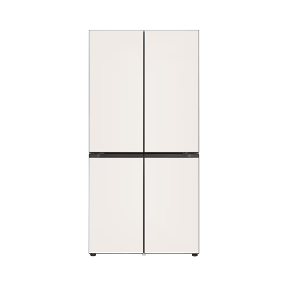 LG 디오스 오브제컬렉션 STEM 베이직 냉장고 상냉장 빌트인 무매직 (글라스) 베이지 (상-하) (M626GBB052) 방문관리 렌탈 상품 이미지