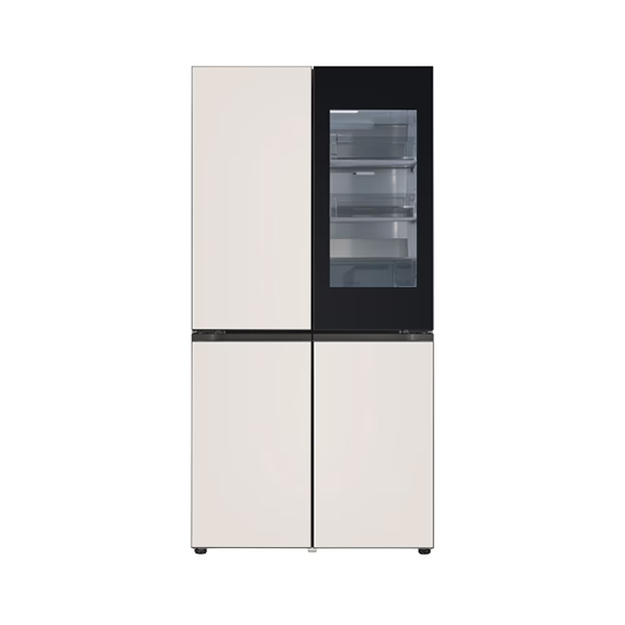 LG 디오스 오브제컬렉션 STEM 베이직 냉장고 상냉장 빌트인 노크온 (글라스) 토프 (M626GGG352S) 방문관리 렌탈 상품 이미지
