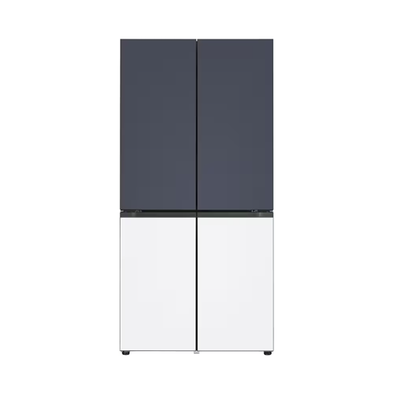 LG 냉장고 상냉장 빌트인 무매직 (메탈) 네이비 에센스화이트 (상-하) (M626MNQ032S) 방문관리 렌탈 상품 이미지