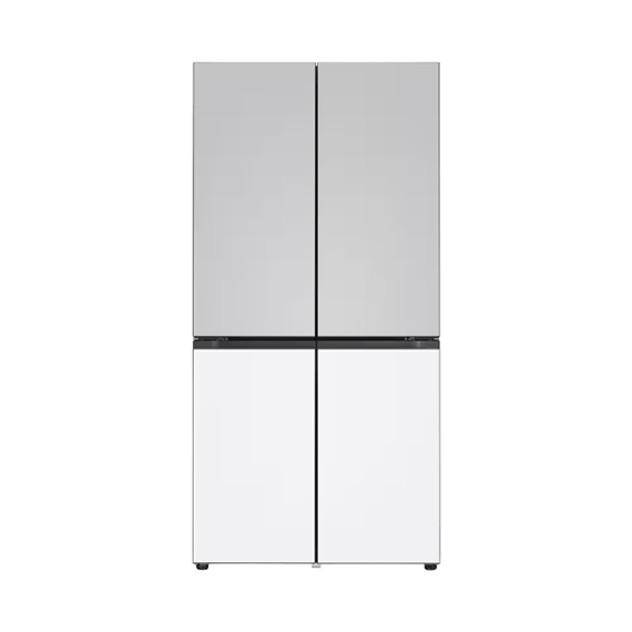 LG 냉장고 상냉장 빌트인 무매직 (메탈) 크림그레이 에센스화이트 (상-하) (M626MRQ032S) 방문관리 렌탈 상품 이미지