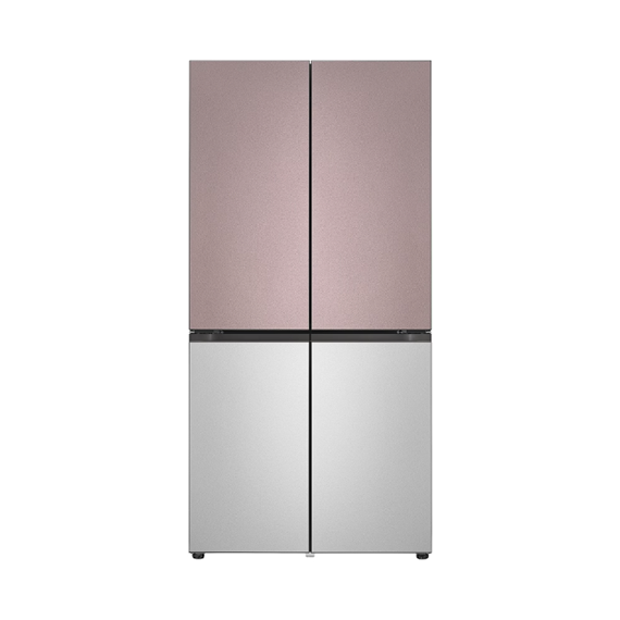 LG 냉장고 상냉장 빌트인 무매직 (스테인리스) 클레이핑크 실버 (상-하) (M626SKV032S) 방문관리 렌탈 상품 이미지