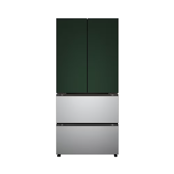 LG 디오스 김치냉장고 김치톡톡 오브제컬렉션 스탠드 480L 그린 실버 (스테인리스) (Z484SGS172S) 방문관리 렌탈 상품 이미지