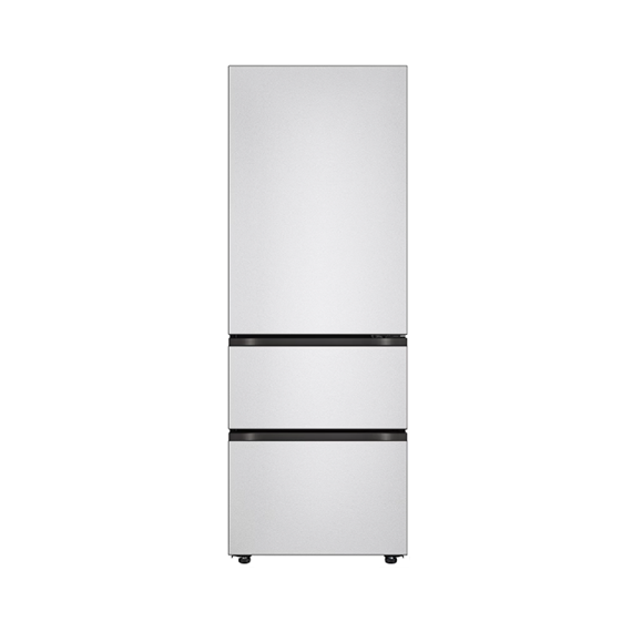 LG 디오스 김치냉장고 오브제컬렉션 김치톡톡 스탠드 324L 실버(스테인리스) (Z334SVV171S) 방문관리 렌탈 상품 이미지