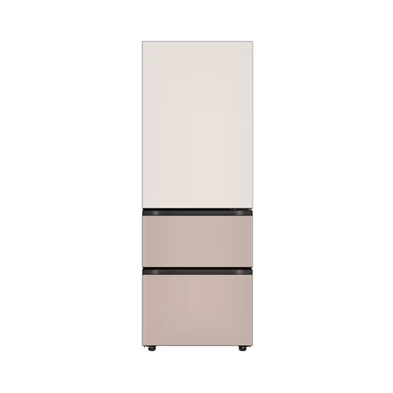 LG 디오스 김치냉장고 오브제컬렉션 김치톡톡 스탠드 324L 토프 아몬드 (글라스) (Z334GGA171S) 렌탈 상품 이미지
