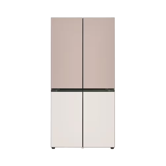 LG 냉장고 상냉장 빌트인 무매직(글라스) 아몬드 토프 (상-하) (M626GAG032S) 방문관리 렌탈 상품 이미지