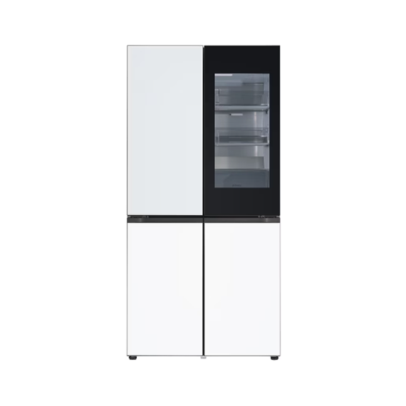 LG 냉장고 상냉장 빌트인 노크온(글라스) 크림스카이 에센스화이트 (상-하) (M626GYQ332S) 방문관리 렌탈 상품 이미지