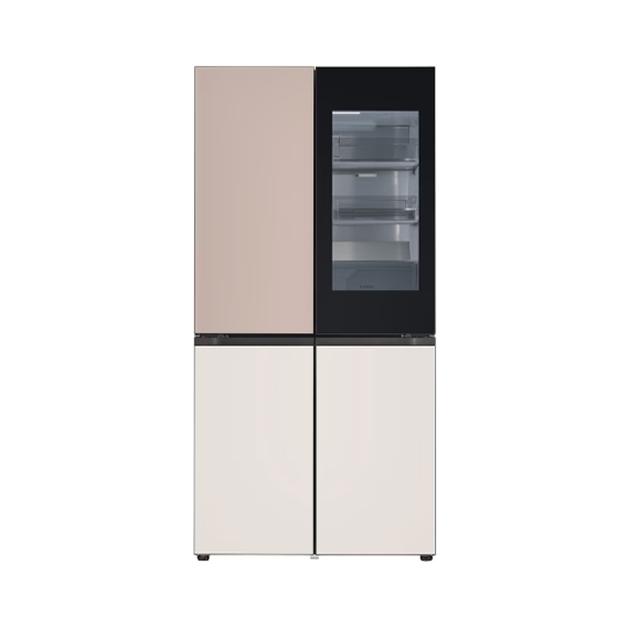 LG 냉장고 상냉장 빌트인 노크온(글라스) 아몬드 토프 (상-하) (M626GAG332S) 방문관리 렌탈 상품 이미지