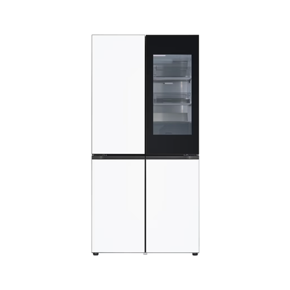 LG 냉장고 상냉장 빌트인 노크온(글라스) 에센스화이트 (상-하) (M626GQQ332S) 방문관리 렌탈 상품 이미지