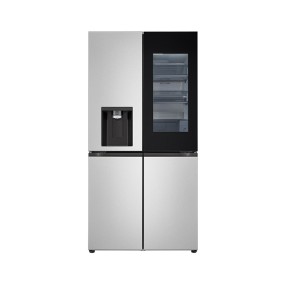 LG 얼음정수기냉장고 상냉장 퓨어프레쉬 노크온 스테인리스 스톤실버 (상-하) (W826SVV482S) 방문관리(프리미엄) 렌탈 상품 이미지