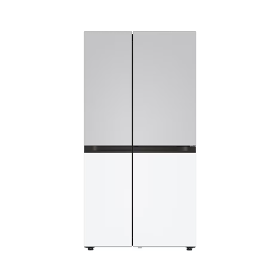 LG 디오스 오브제컬렉션 냉장고 양문형 832L (S836MRQ112) 크림그레이 화이트 렌탈 상품 이미지