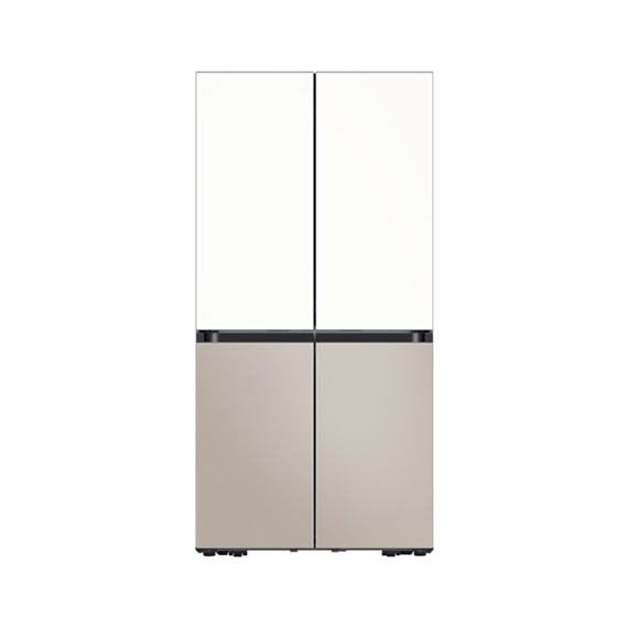 삼성 비스포크 AI 하이브리드 냉장고 637L (RM70F64R1ZG) 화이트 베이지 렌탈 상품 이미지
