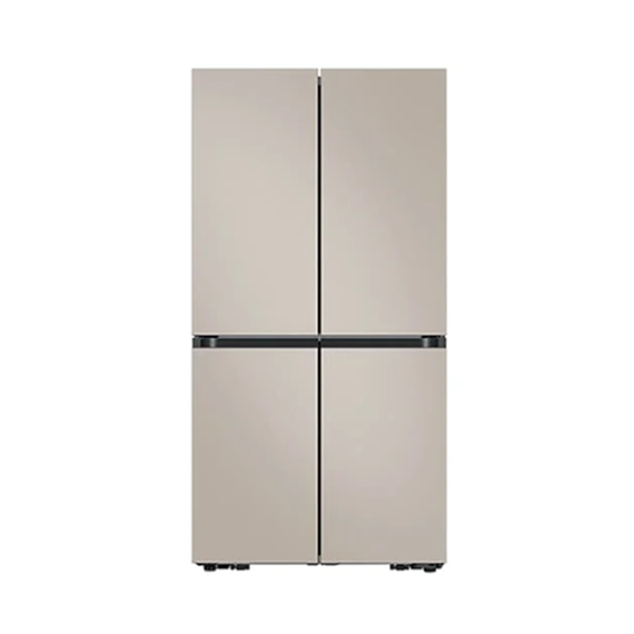 삼성 4도어 Bespoke AI 냉장고 902L 에센셜베이지 (RM70F90M1GD) 렌탈 상품 이미지