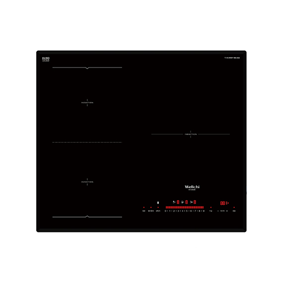(보람피플 올인원598 1구좌) 웰치 3구 빌트인 인덕션 KR-S4800N 상조가전 렌탈 상품 이미지