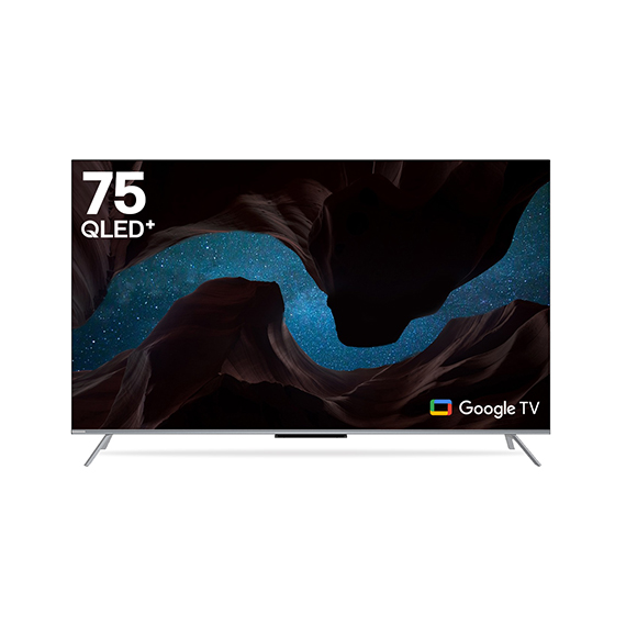 (보람피플 올인원598 2구좌) 인켈 구글OS 스마트 50W사운드 QLED TV 75인치 상조가전 렌탈 상품 이미지