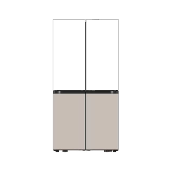 삼성 냉장고 Bespoke AI 하이브리드 4도어 875L 오토오픈도어 (RM80F91L1XJ) 렌탈 상품 이미지