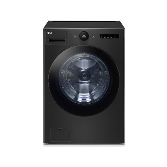 LG 세탁기 트롬 오브제컬렉션 24kg (FX24KNT) 스페이스 블랙 렌탈 상품 이미지