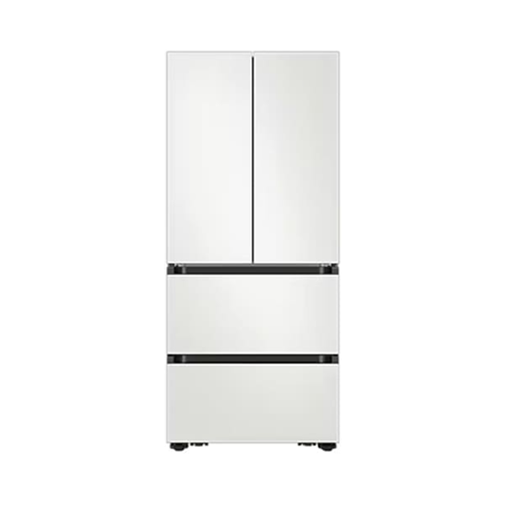 삼성 김치냉장고 Bespoke AI 4도어 키친핏 MAX 420L (RK70F42M2A) 코타 화이트 렌탈 상품 이미지