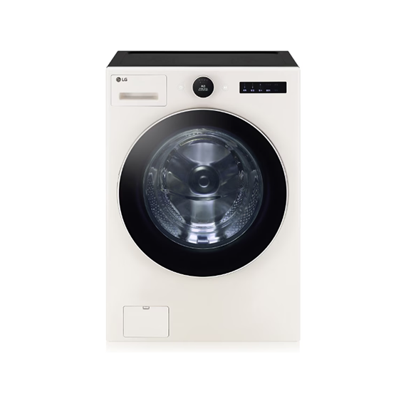 LG 세탁기 트롬 AI 오브제컬렉션 25kg 베이지 (FX25EFE) 6개월 방문관리 렌탈 상품 이미지