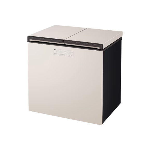 LG 디오스 김치냉장고 김치톡톡 뚜껑식 베이지 메탈 217L (Z225MEE151) 렌탈 상품 이미지