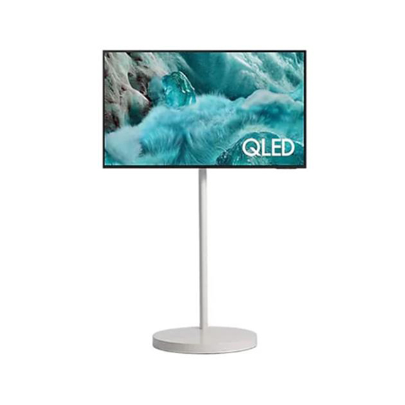 삼성 UHD TV 43인치 (KQ43QF7A-N1W) 스탠드 포함 화이트 렌탈 상품 이미지