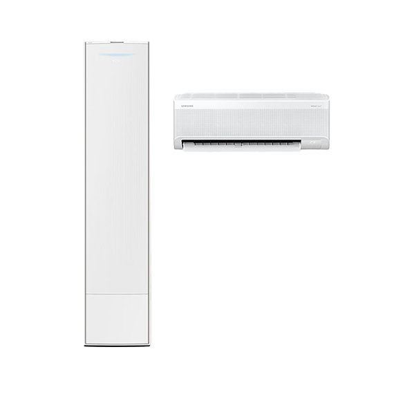 삼성 2in1 멀티형 에어컨 19평 스탠드 + 6평 벽걸이 (AF80F19D25WRS) 렌탈 상품 이미지