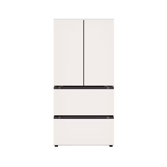 LG 디오스 김치냉장고 김치톡톡 오브제컬렉션 스탠드 491L 베이지 (메탈) (Z490MEEF11) 라이트 케어 방문관리 렌탈 상품 이미지