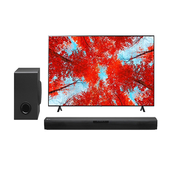 LG UHD 75인치 TV + 사운드바 (75UR831C0NA+S30A) 렌탈 상품 이미지