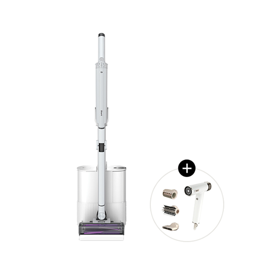 샤크 무선청소기 에보 파워 시스템 NEO+ (LC351KRWH) + 샤크 에어드라이어 (HD331KR) 렌탈 상품 이미지