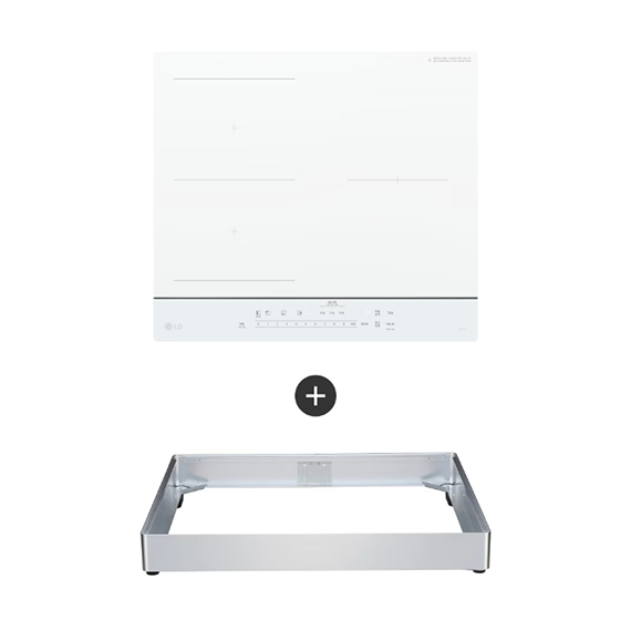 LG 전기레인지 인덕션 오브제 8.5cm 케이스결합 스탠딩 (BEF3ANSLEC) 6개월 방문관리 렌탈 상품 이미지