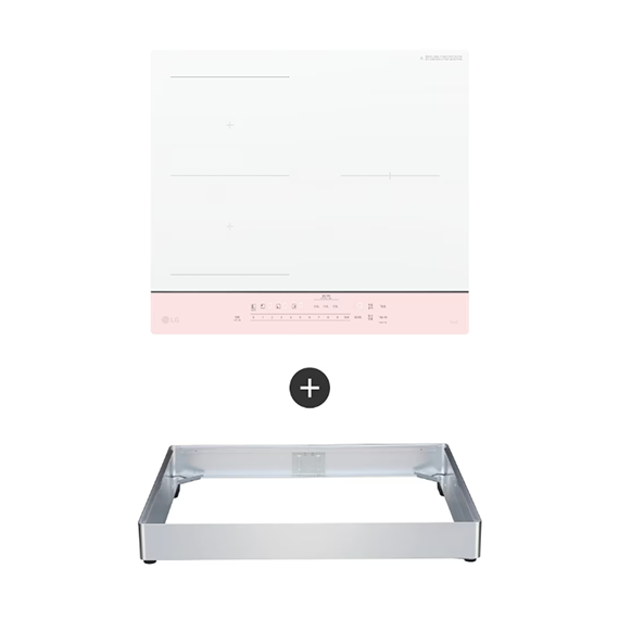 LG 전기레인지 인덕션 오브제 와이드존 8.5cm 케이스결합 스탠딩 (BEI3ANPLEC) 자가관리 렌탈 상품 이미지