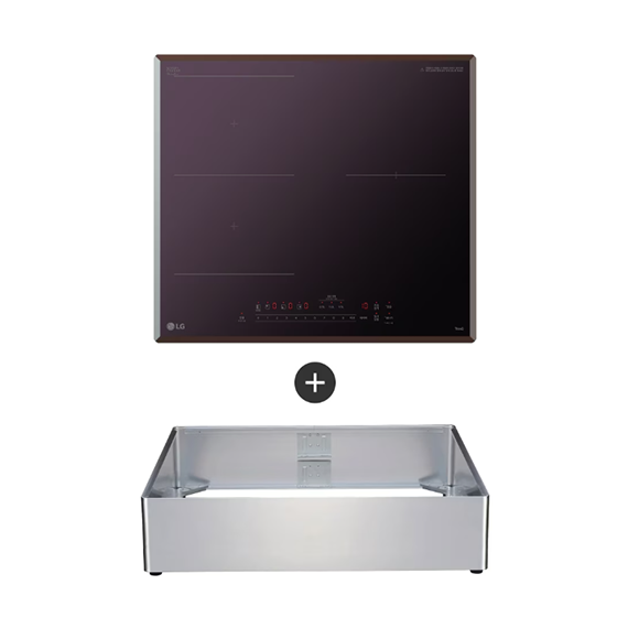 LG 전기레인지 인덕션 오브제 15cm 케이스결합 스탠딩 (BEI3AMB4EA) 자가관리 렌탈 상품 이미지