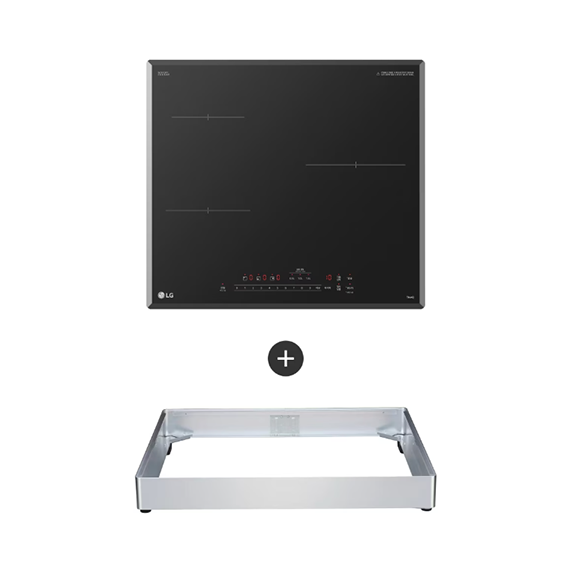 LG 전기레인지 인덕션 IH3 3구 8.5cm 케이스결합 스탠딩 (BEI3ASB4EC) 자가관리 렌탈 상품 이미지