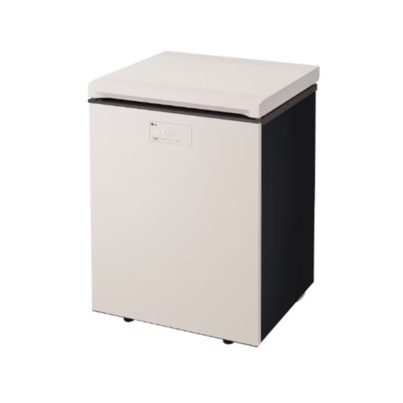 LG 디오스 김치냉장고 김치톡톡 뚜껑식 베이지 메탈 (Z135MEE123) 렌탈 상품 이미지