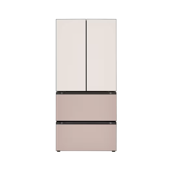 LG 디오스 김치냉장고 김치톡톡 오브제컬렉션 스탠드 491L 토프 아몬드 (글라스) (Z495GGA271) 12개월 방문관리 (프리미엄) 렌탈 상품 이미지