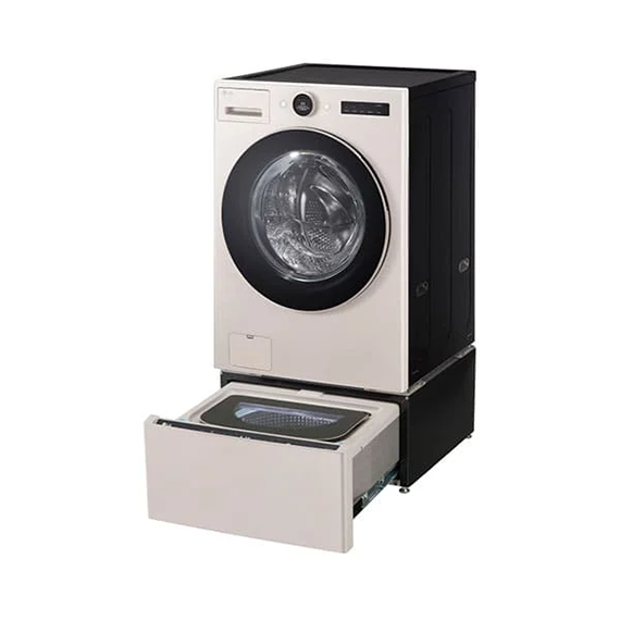 LG 트롬 오브제컬렉션 워시콤보 미니워시 (네이처베이지) (FH25EAEX) 12개월 방문관리 렌탈 상품 이미지